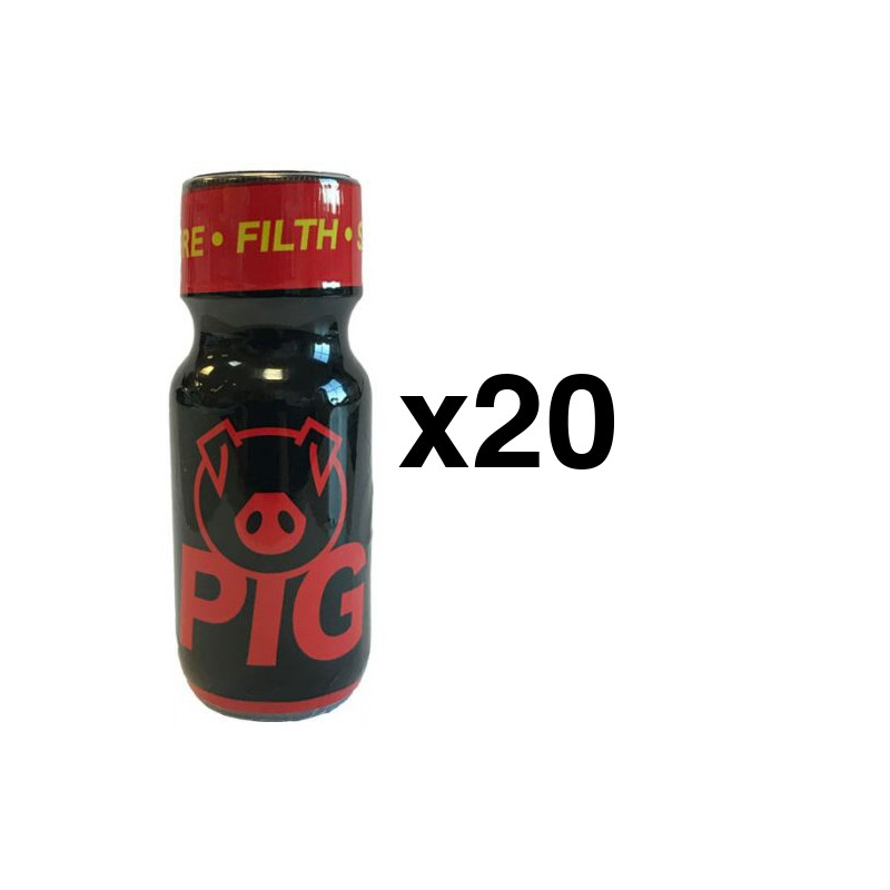 UK Leather Cleaner  PIG RED 25ml x20